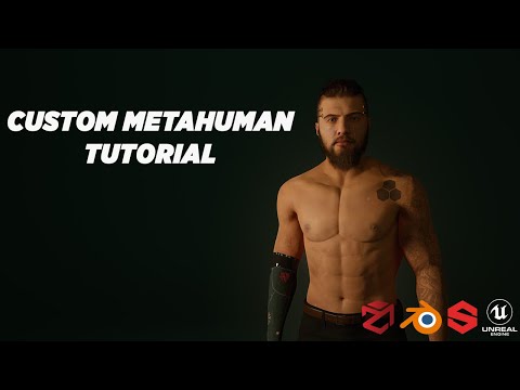 How To Create a Custom Metahuman Tutorial | UE5