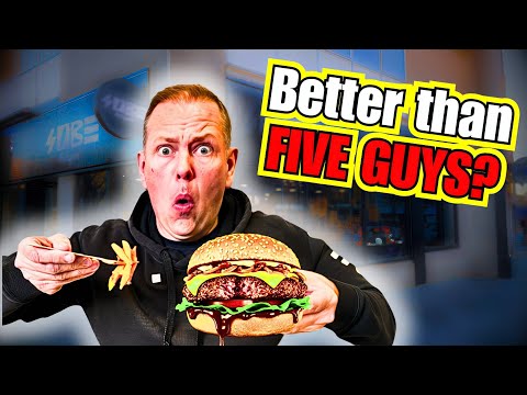 I Tried The BEST BURGER chain In The Uk!