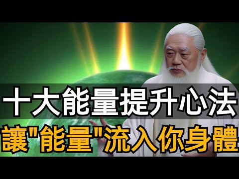 【精華】怎麽補充自己的能量？十大能量提升心法，讓你擁有強大能量的秘密#能量 #zen