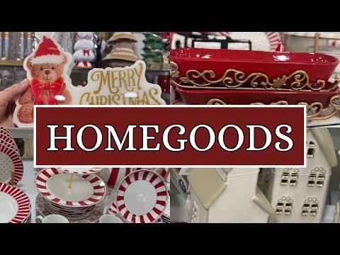 NEW HOMEGOODS CHRISTMAS 2025 🌲✨ !! SHOP WITH ME FOR HOLIDAY HOME DECOR !!