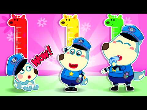 I’m Growing Up! 🤩| Growing Taller Every Day Song | Kids Songs | Little Wolf Kids