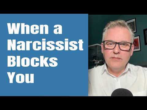 When a Narcissist Blocks You