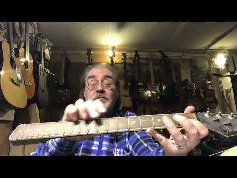Guitar luthier tales. Don't sand your frets until you watch this video.