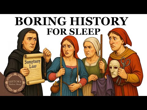 The CLOTHING LAWS - How Your Dress Could Reveal Your SIN in the Middle Ages | History For Sleep