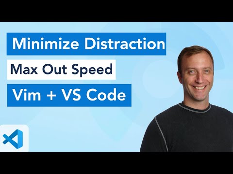 Min/Maxxing VS Code by Stripping the UI and Adding Vim