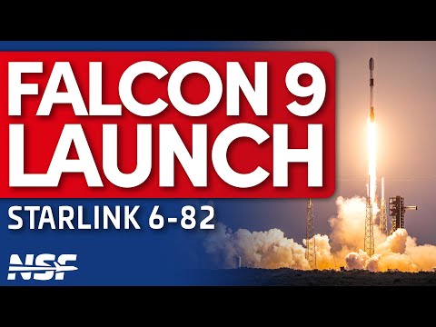 SpaceX Falcon 9 launches Starlink 6-82
