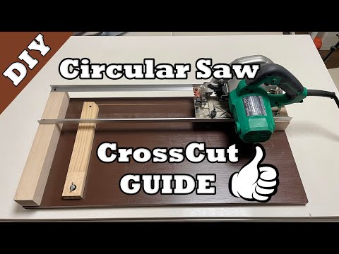 Circular Saw | Crosscut Jig | DIY | How To | Wood Works