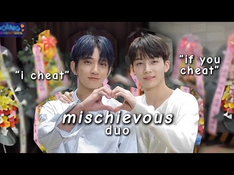 jeonghan and joshua THE mischievous duo