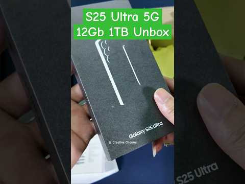 Samsung S25 Ultra 5G 12Gb 1Tb Unbox #unboxing #samsung #s25ultra