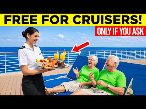 10 FREE Things Senior Cruisers (60+) Must Ask For on a Cruise!