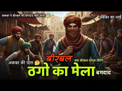 अकबर के दरबार सबसे बुद्धिमान मंत्री | बगदाद 😨 Akbar Birbal ki Kahani | Majedar Story