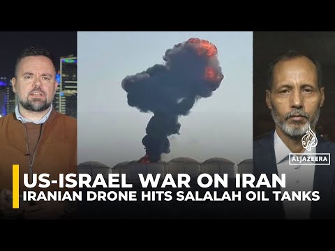 Iranian drone hits Oman’s Salalah oil tanks as Qatar and Saudi Arabia intercept attacks