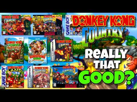 Are the Donkey Kong Country Games REALLY That Good