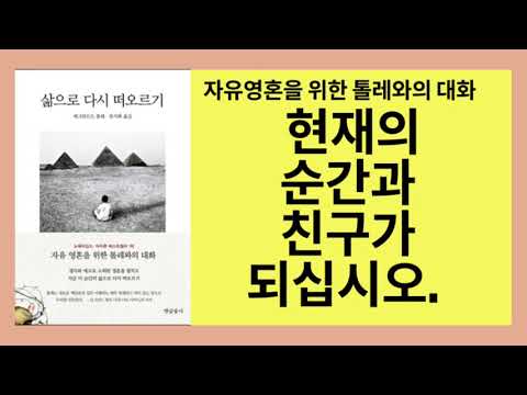 삶으로 다시 떠오르기(에크하르트 톨레)- 에고가 강할수록 삶은 더 시간에 지배되어 현재의 순간을 목적을 위한 수단으로만 여김으로써 결코 '지금 이곳에' 완전히 존재할 수 없다.