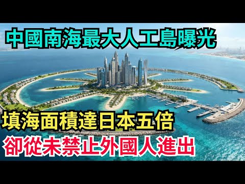 中國南海最大人工島曝光！填海面積達日本五倍，卻從未禁止外國人進出？#科技強國#中國智造#國之脊樑#科技攻關故事