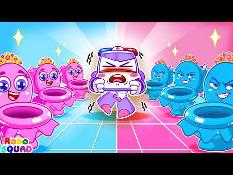 I Need To Go Poo Poo Song | Potty Training Song | Funny Baby Songs | RoboSquad Nursery Rhymes