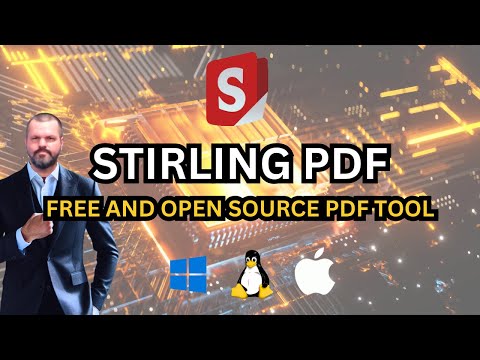 Free and Open source PDF editor for Windows, Linux, and Mac users. Stirling PDF