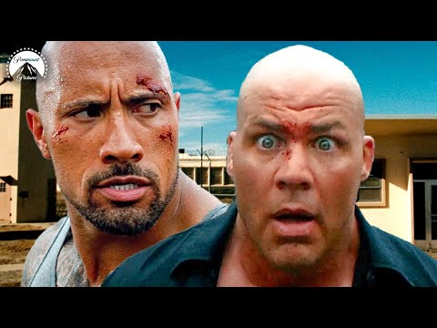Dwayne “The Rock” Johnson Gets In A Prison Fight! | Pain & Gain | Paramount Movies