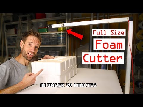 Foam cutter - How to make it the easy way!