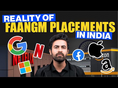 Reality of FAANGM placements in India 😱🤔 FAANGM Kya hota hai ?