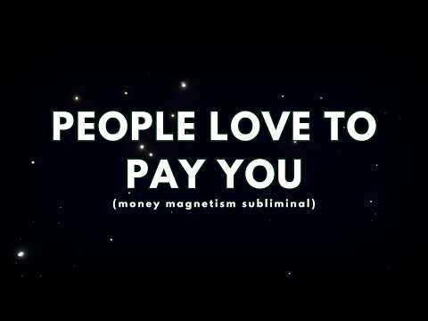 People Love to Pay You 💸✨ {money magnetism subliminal}