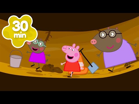 Molly Maulwurfs unterirdische Welt 🕳️ Peppas neue Freundin 🐽 30 Minuten | Peppa Wutz Deutsch