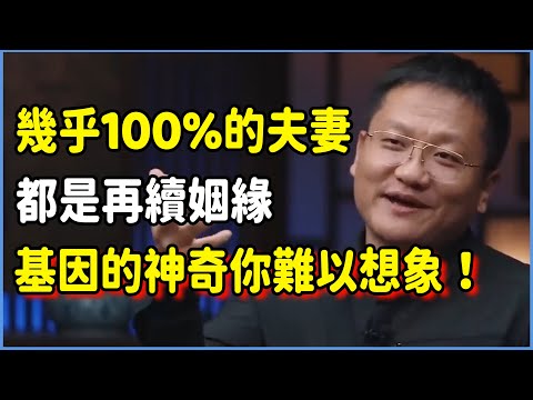 轉世是真的！幾乎100%的夫妻都是再續姻緣，基因的神奇你難以想象！看看什麼叫生理性喜歡！ #talkshow #圆桌派 #窦文涛 #脱口秀 #真人秀 #圆桌派第七季 #马未都
