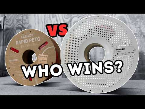 Bambu Lab PETG-HF vs Elegoo Rapid PETG | Which One Is Best?