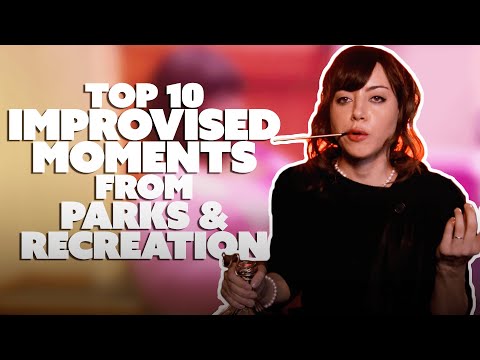 Top 10 Improvised Lines from Parks & Recreation| Comedy Bites