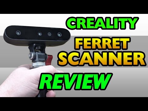 Creality CR-Scan Ferret 3D Scanner Test and Review