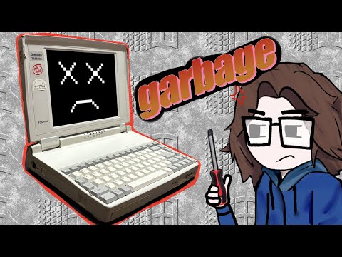 Fixing this Retro Laptop SERIOUSLY Tested My Patience