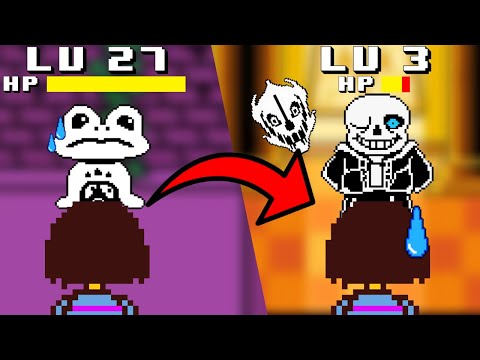 Undertale, but my LV is Random...
