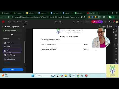 How to Send Multiple Documents for Signature Using Adobe Acrobat Web   Video 2