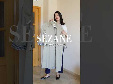 Sézane Haul & Try On - Keep or Return? #sezane #sezanehaul
