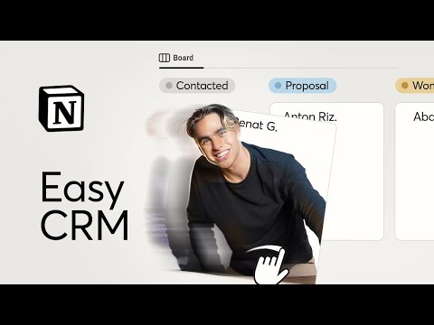 How to Build a CRM in Notion (Free Template)