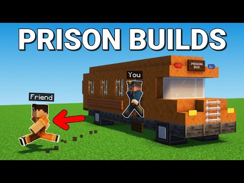 20+ PRISON Build Hacks In Minecraft!