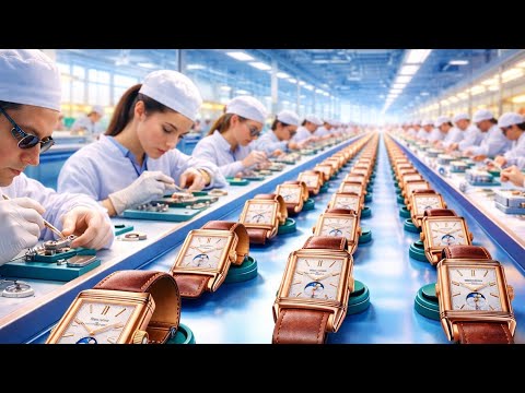 Inside The Swiss Jaeger-LeCoultre Watch Factory.