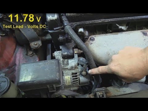 Charging System Operation and Testing (94 Toyota Celica)