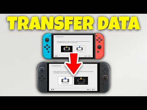 How to Transfer Data from Switch 1 to Switch 2 (Even if you Skipped it at set up) - Full Guide