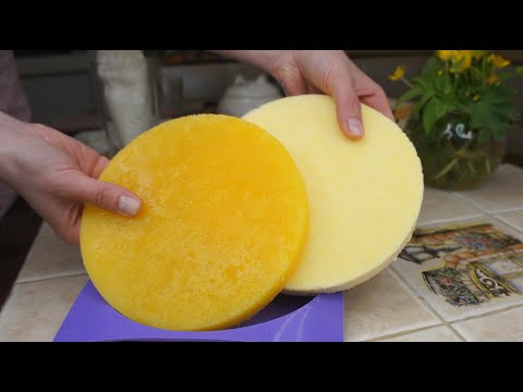Two Citrus Cake Layers at a Time | Orange and Creamy Orange Cake Layers