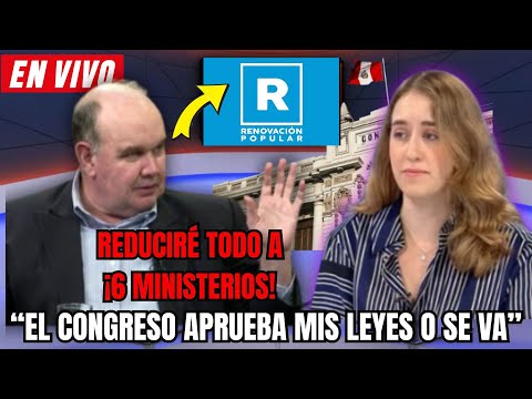🚨 | "PUEDO CERRAR EL CONGRESO EL 28 DE JULIO" | RAFAEL LOPEZ ALIAGA en ENTREVISTA
