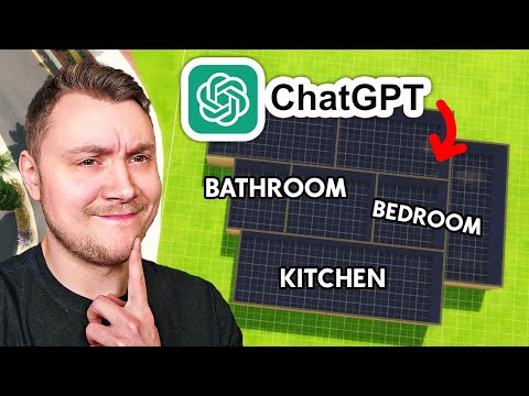 Using Chat GPT to design my Sims 4 house