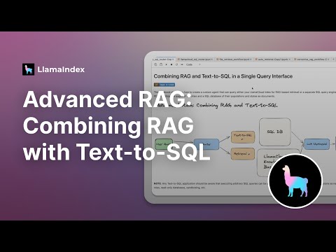 Advanced RAG: Combining RAG with Text-to-SQL