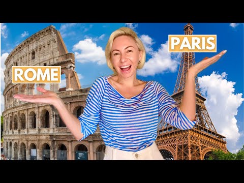 ROME vs PARIS: Which City Is BETTER for Your European Trip? (FOOD, CULTURE, PRICES & Travel Tips)