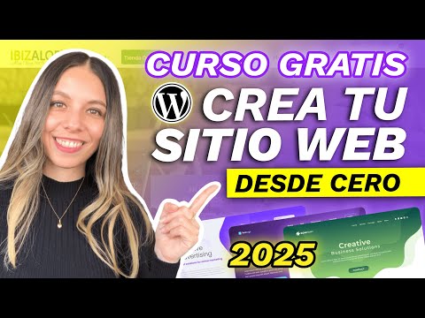 Como CREAR UNA PAGINA WEB EN WORDPRESS DESDE CERO 2025 TUTORIAL
