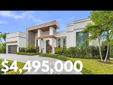 Inside a $4,495,000 Waterfront Estate… Delray Beach Is Wild 😳🔥