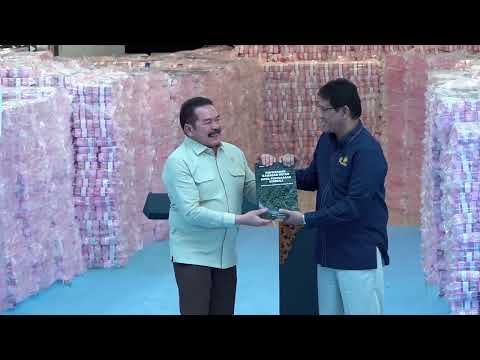 Presiden Prabowo Saksikan Penyerahan Hasil Penyelamatan Keuangan Negara