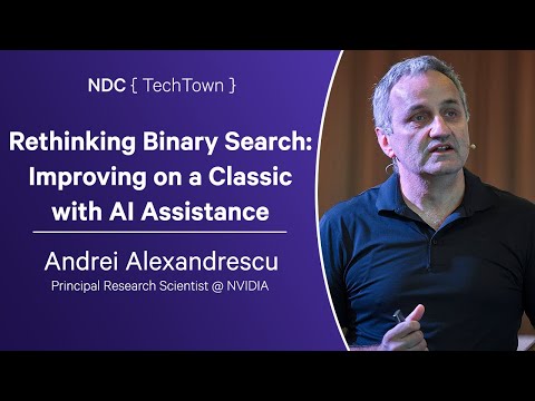 Rethinking Binary Search: Improving on a Classic with AI Assistance - Andrei Alexandrescu