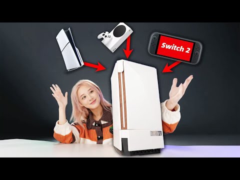 I Built a PS5 + Xbox + Switch2 All-in-One