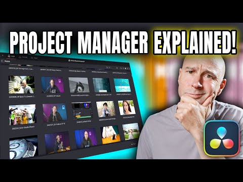 DaVinci Resolve 20 for Beginners: Project Manager Explained! (Everything You NEED to Know)